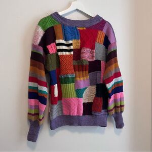 Colorful Patchwork “Harry Styles” Sweater